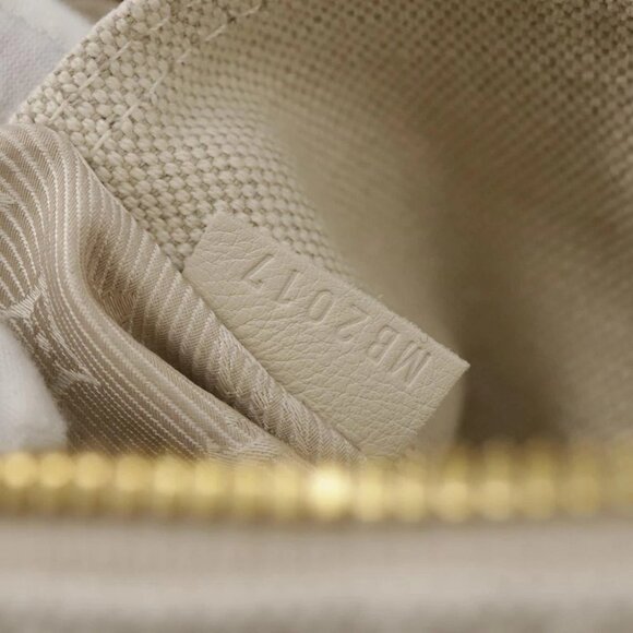 LOUIS VUITTON Tinkerbell Polka Dots Panama Bag Canvas White M95407 Auth 106959 - Picture 2 of 15